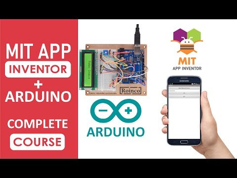 MIT APP Inventor Arduino Android app to control LED with HC05 Bluetooth module Part 1