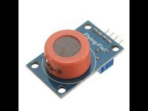 MQ3 sensor with Arduino UNO Breath Analyzer