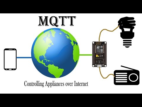 MQTT + Node MCU ( Controlling appliances over Internet using your SMART Phone)