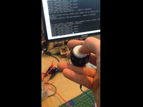 MaKey MaKey Enter Button! Pt. 1