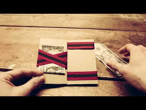 Magic Folding Wallet Instructable (Cardboard Challenge)