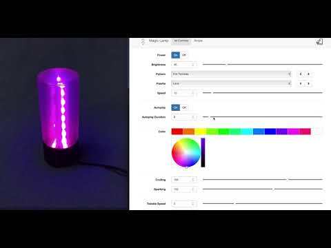 Magic lamp interface
