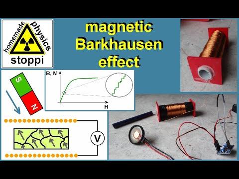 Magnetic Barkhausen effect - Barkhausen Effekt