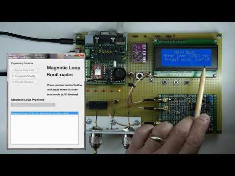 Magnetic Loop Antenna Tuner Bootloader