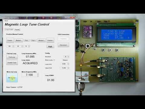 Magnetic Loop Tuner - PC control application