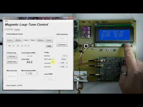 Magnetic Loop Tuner - Software Presets demo