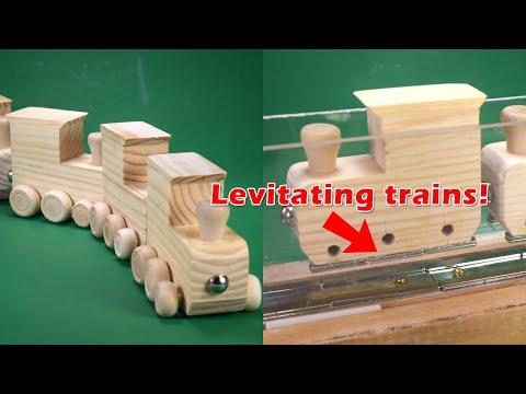 Magnetic Train Set + MagLev!