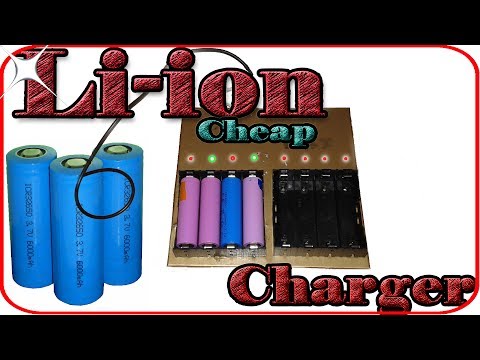 Make 18650 Li Ion battery pack charger at home Best 18650 cheap charger!