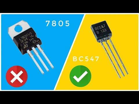 Make 7805 Voltage Regulator From BC547 Transistor | How to make 7805 | Episode 8