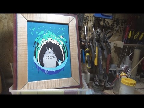 Make A Picture Frame With Aluminum Accents