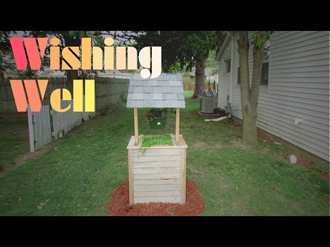 Make A Simple Wishing Well - DIY