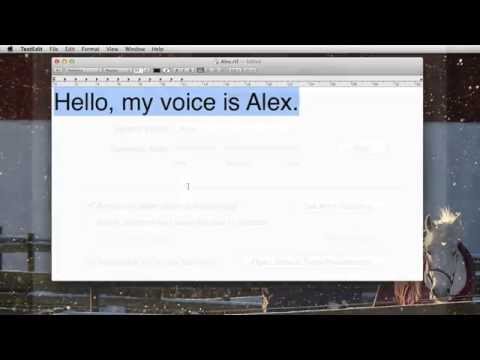 Make Alex speak in your videos