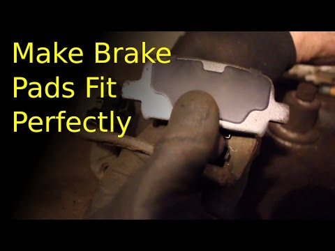 Make Brake Pads Fit Perfectly