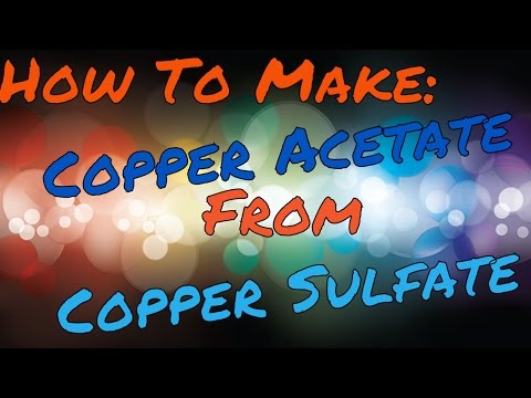 Make Copper Acetate at Home!