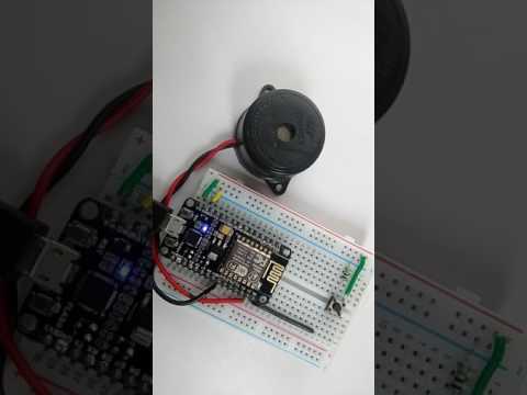 Make Doorbell using Piezoelectric Buzzer