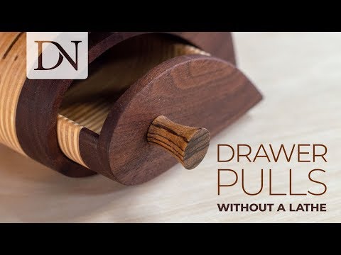 Make Drawer Pulls Without a Lathe // Easy DIY Drawer Pulls and Knobs