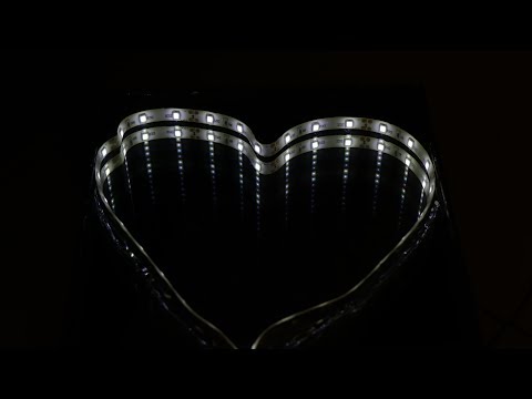 Make LED Illusion Mirror | Amazing Optical Illusion