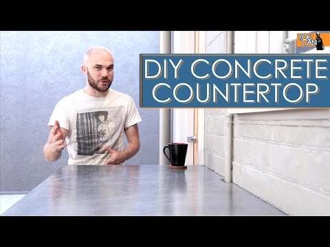 Make Your Own Concrete Countertop, It's Easier Than You Think