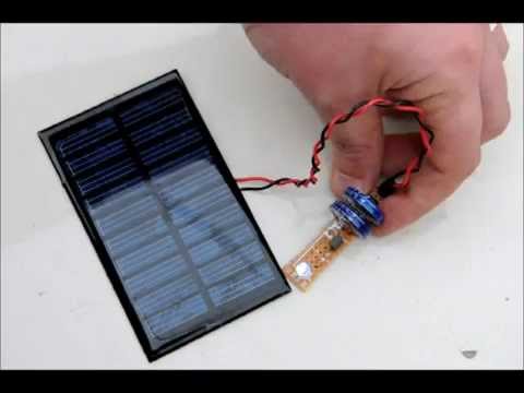 Make Your Own Rainbow LED Solar Lantern With Super Capacitors