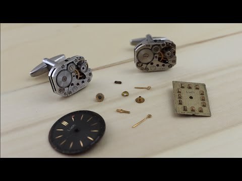 Make Your Own Watch Movement Cufflinks