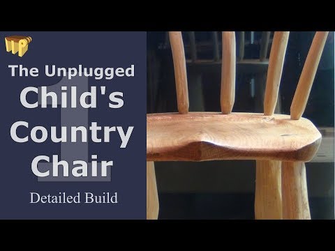 Make a Child's Country Chair - part 1 of 3