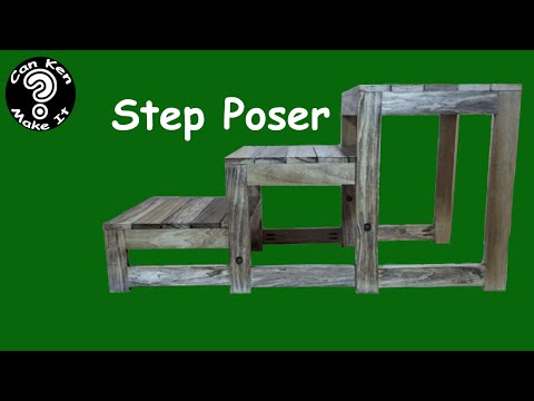 Make a Collapsible Step Poser for Photography