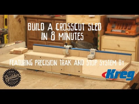 Make a Cross Cut sled in 8 Minutes