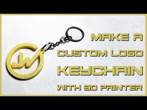 Make a Custom/Business Logo Keychain