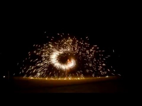 Make a Fire Wire (Steel Wool Fireworks)