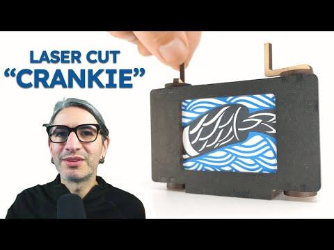 Make a Laser Cut Crankie (Moving Panorama)