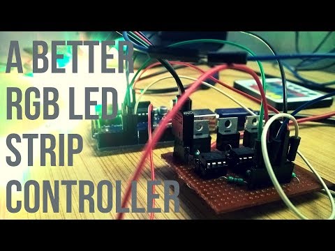 Make a RGB LED Strip Controller on your own