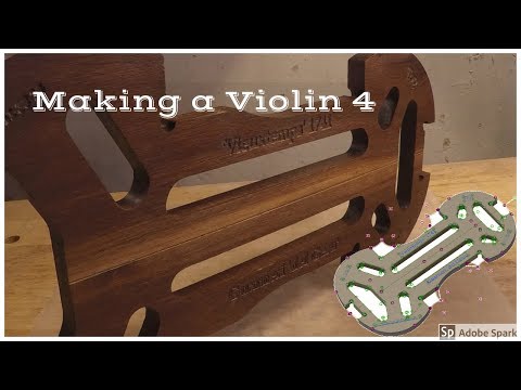 Make a Violin Rib Mold: Fusion360 CAD and CAM