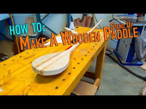 Make a Wooden SUP Paddle: Part 1 of 2 - Making The blank