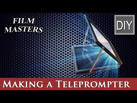 Make a cheap Teleprompter for your iPad under $20 | Film Masters