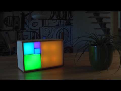 Make a lamp with the Fibonacci Clock