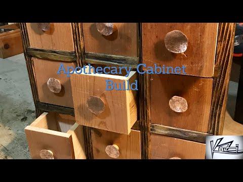 Make an apothecary cabinet out of scrap