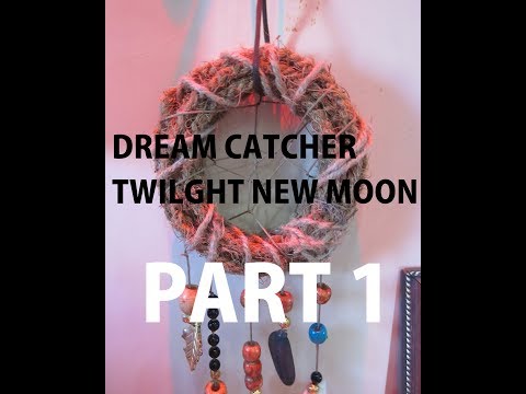 Make dream catcher from twilight new moon - part 1