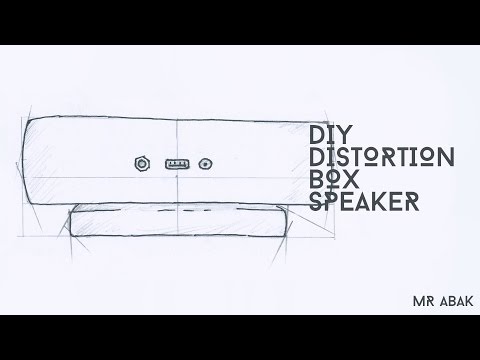 Make your own Distortion Box Speaker from PVC Pipe | LM386 2x3W Speaker