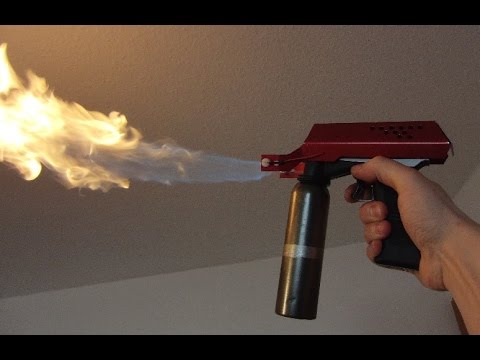 Make your own Flamethrower Gun, Deodorant + HV TUTORIAL