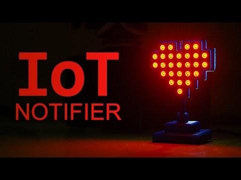 Make your own IoT Notifier | ESP 12E + WS2812