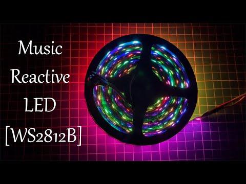Make your own music reactive LED lights to enhance your music experience