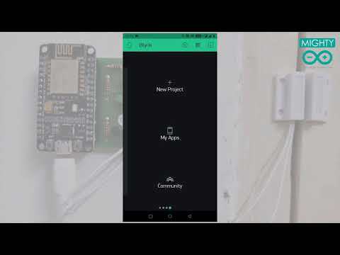 Make your own smart home security DOOR alarm system | Burglar alarm Project |Arduino, ESP8266, Blynk