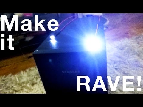 Make your subwoofer Rave!