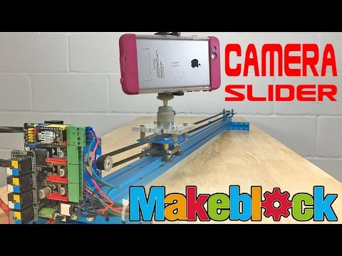 MakeBlock Motorized Camera Slider -  Setup and Instructions