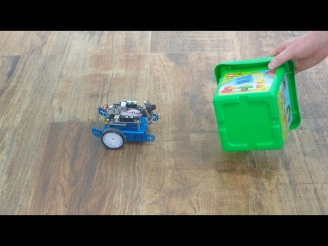 Makeblock mBot + Pixy (object following robot first tests)