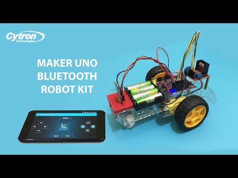 Maker Uno Bluetooth Robot Kit [Part 1]