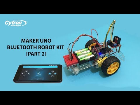 Maker Uno Bluetooth Robot Kit [Part 2]