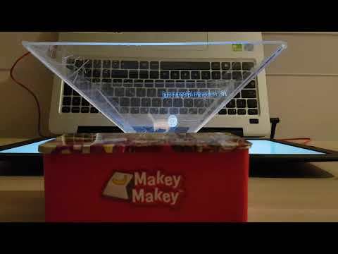 Makey Makey Coding and Hologram (Ologramma)