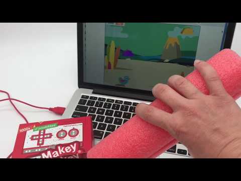 Makey Makey Tilt Sensor -Pool Noodle Hack