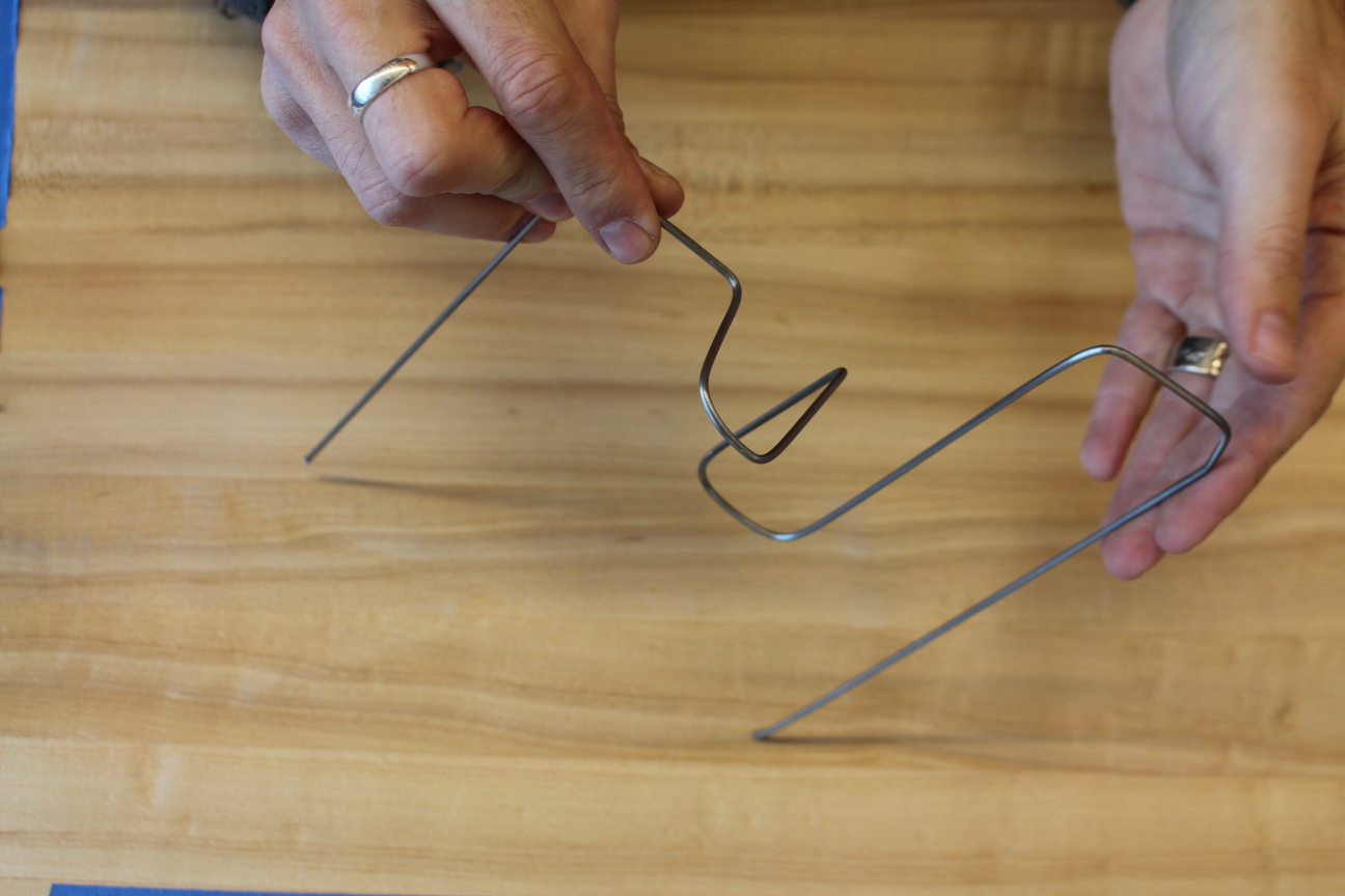 MakeyMakey wire maze - bending 4.JPG